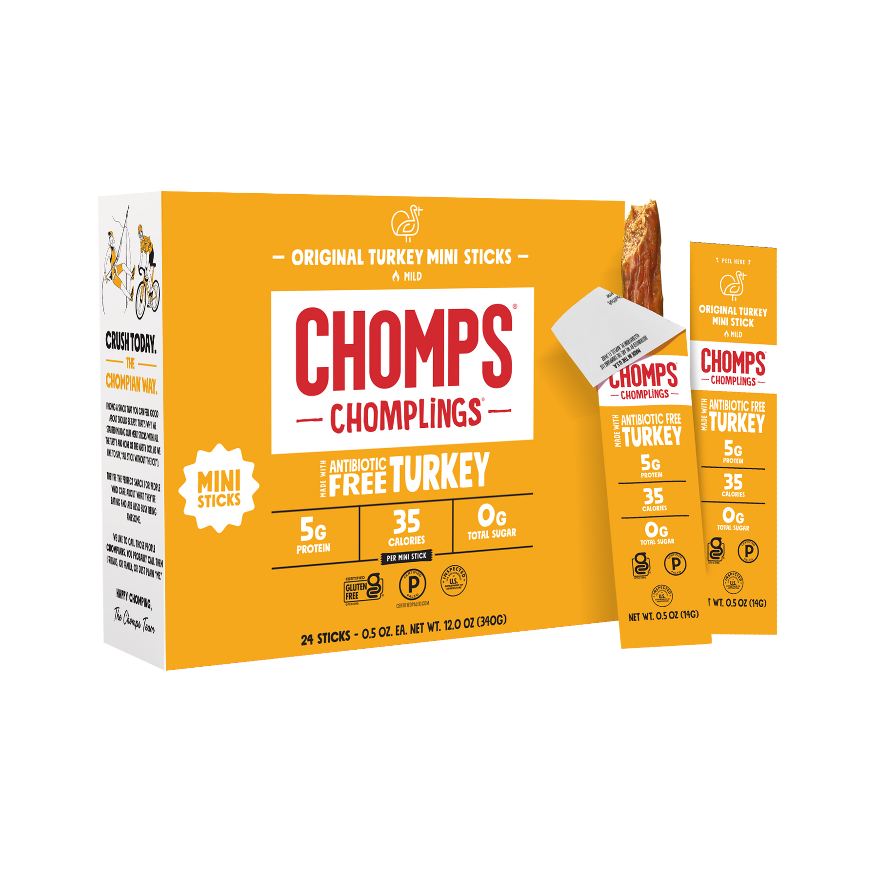 Original Turkey Chomplings - Travel Snack