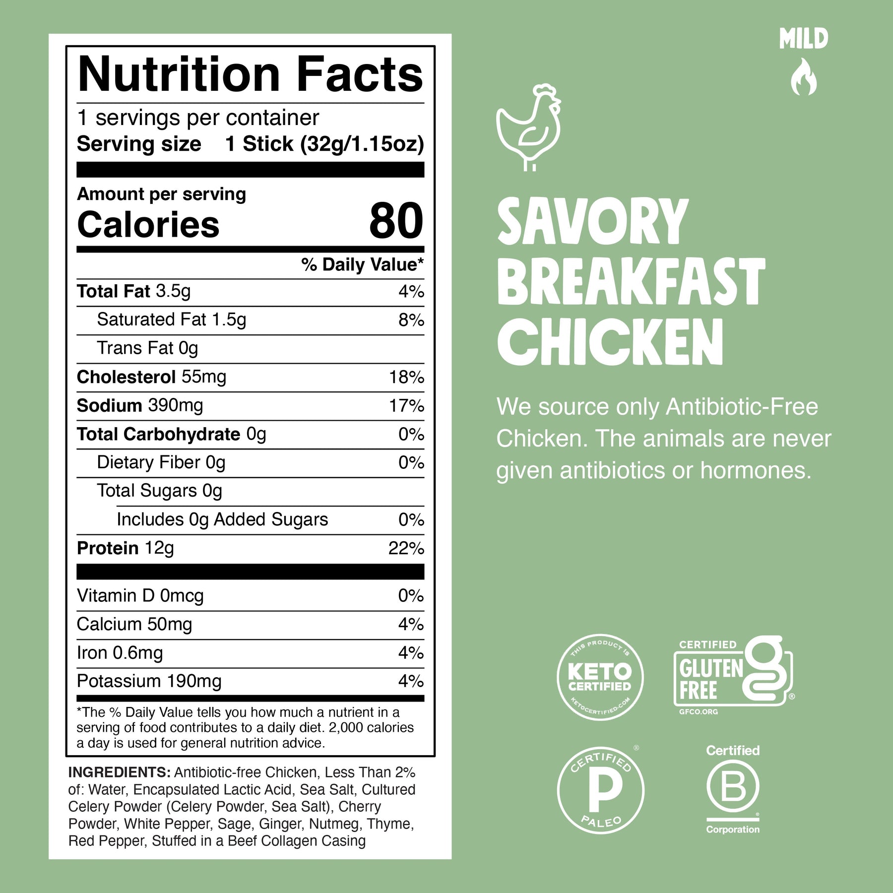 Savory Breakfast Chicken - Classic Pick