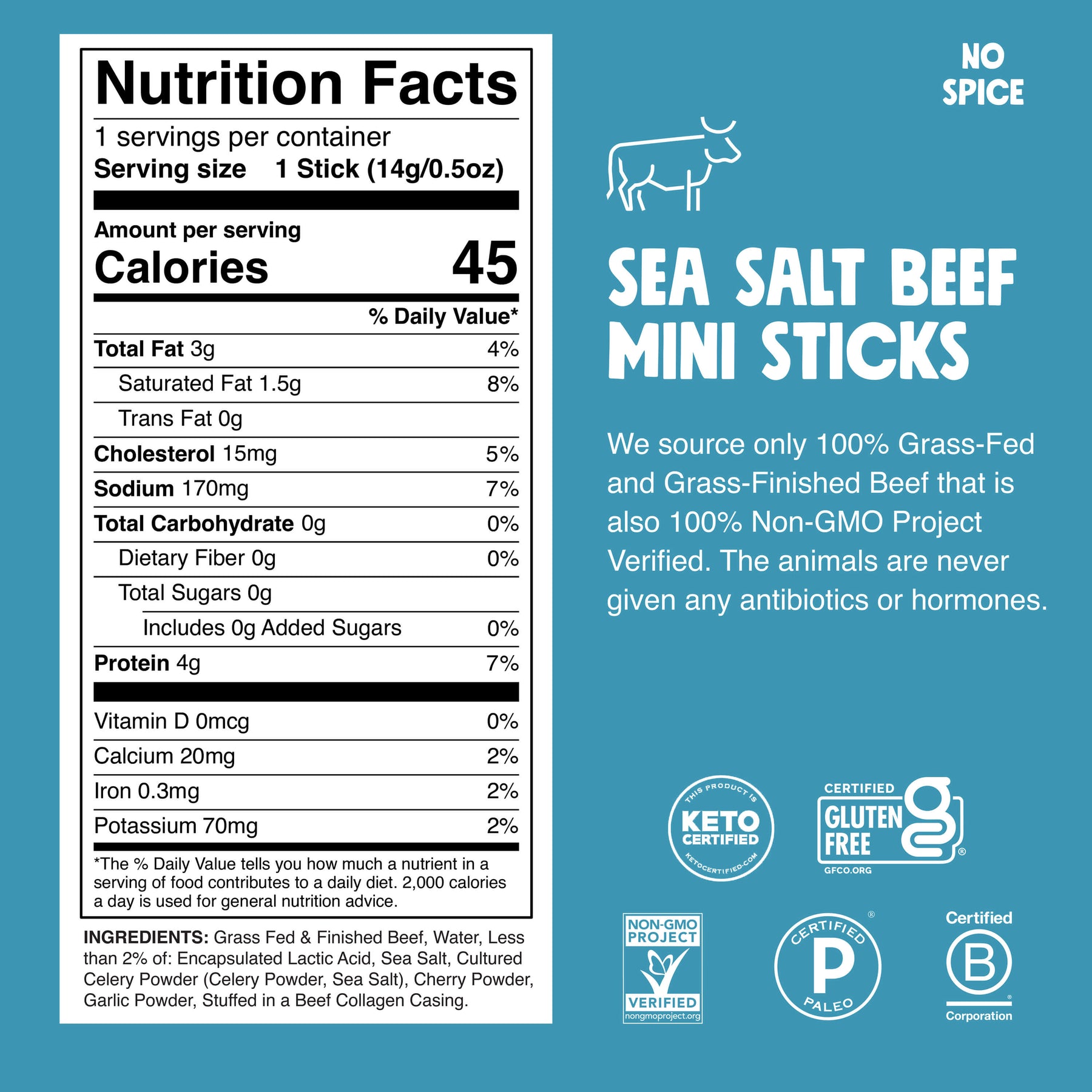 Sea Salt Beef Chomplings - Classic Carry