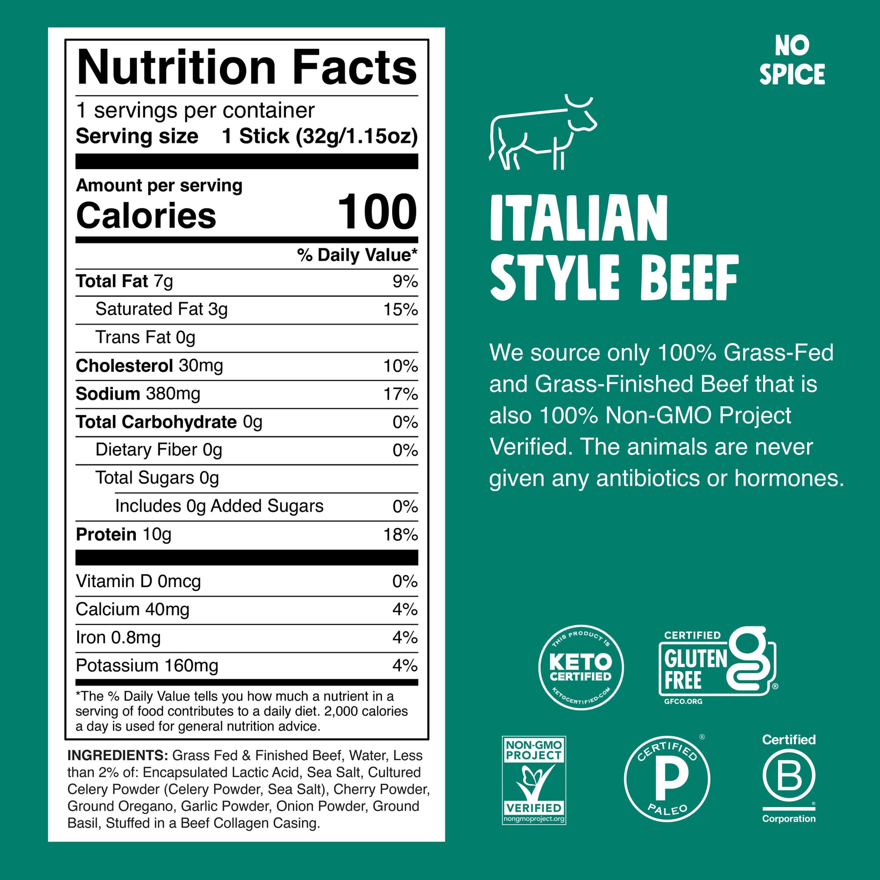 Italian Style Beef - Modern Lite Stock