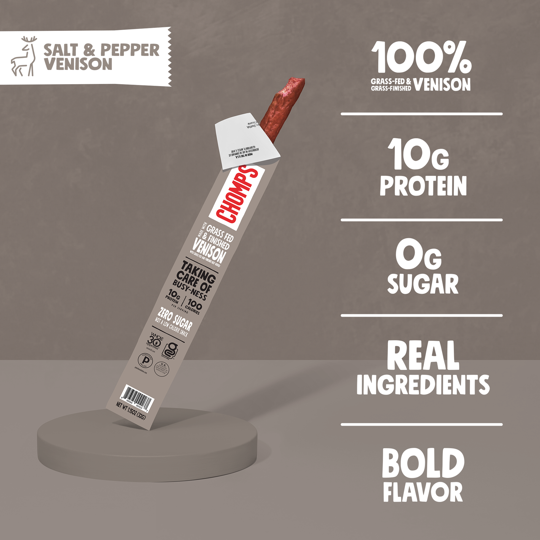 Salt & Pepper Venison - Active Classic Pack