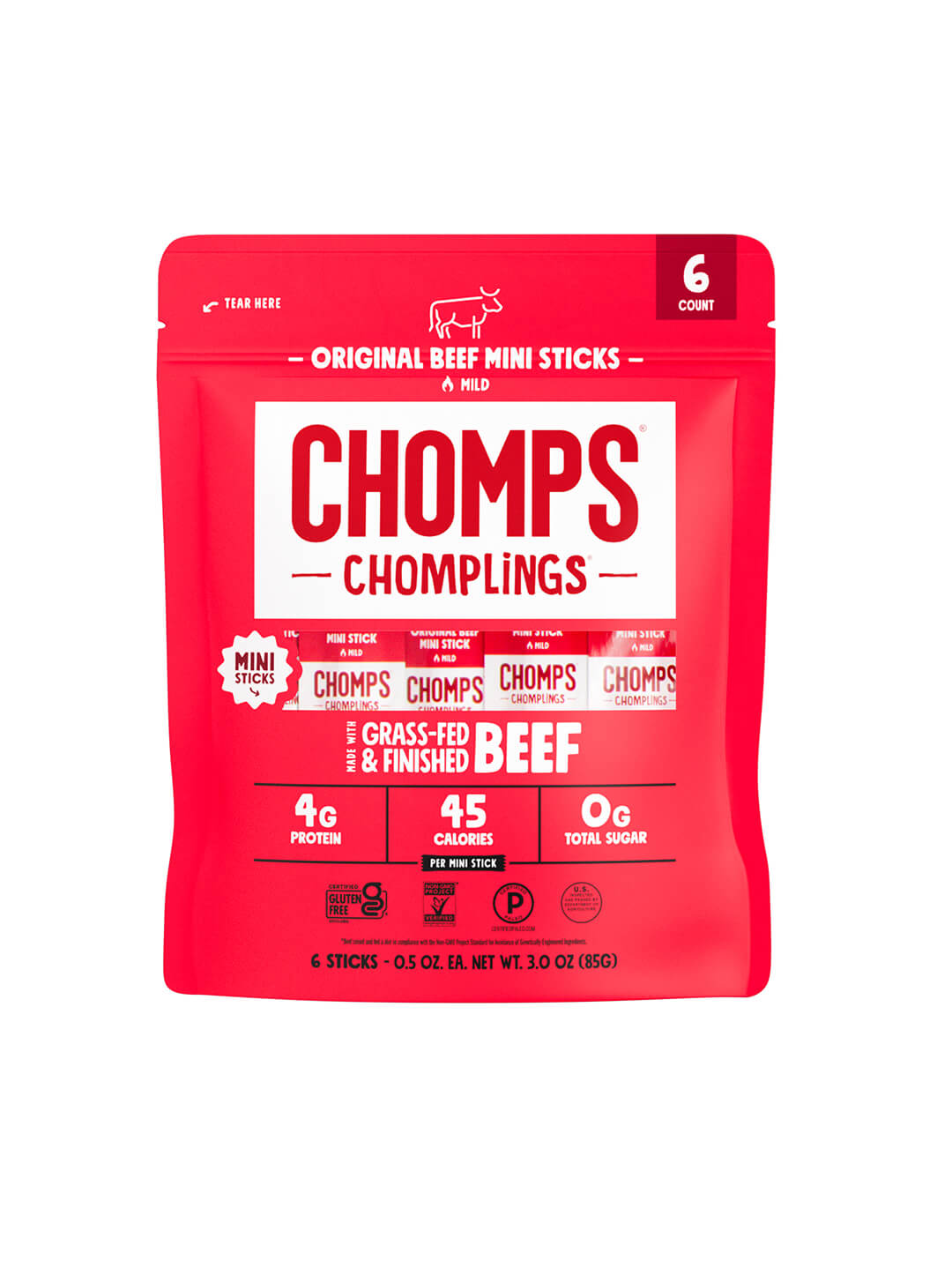 6 ct. Original Beef Chomplings - Fresh Choice Style