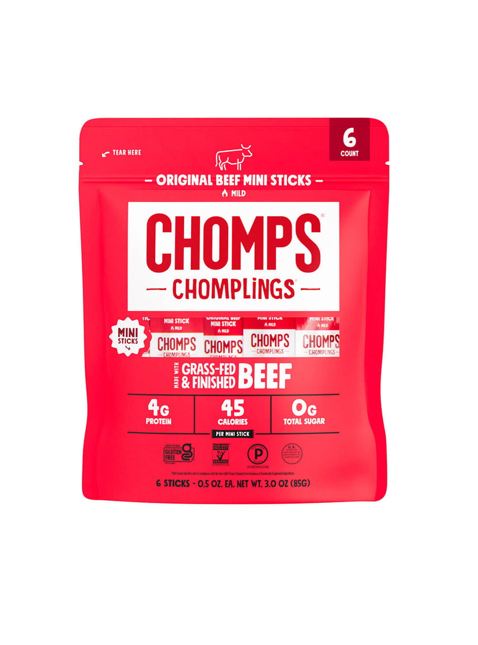 6 ct. Original Beef Chomplings - Fresh Choice Style